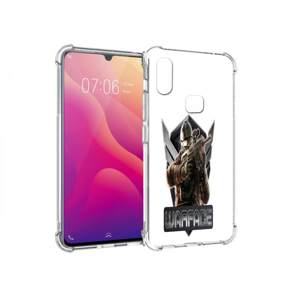 

Чехол MyPads Tocco для Vivo V11i игра про войну (PT119353.424.374), Прозрачный, Tocco