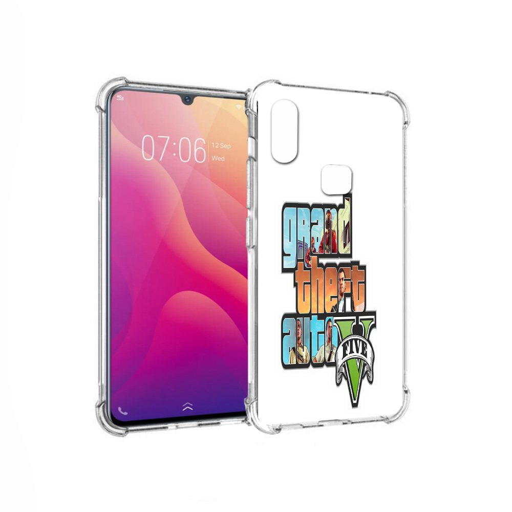 

Чехол MyPads Tocco для Vivo V11i игра гта (PT119353.424.373), Прозрачный, Tocco