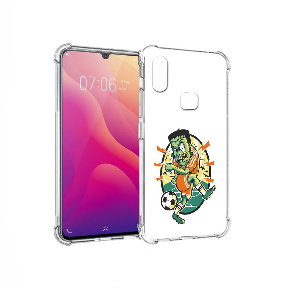 

Чехол MyPads Tocco для Vivo V11i зомби футболист (PT119353.424.368), Прозрачный, Tocco