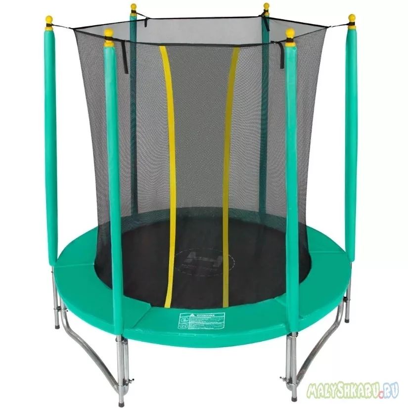 Батут Hasttings Classic с сеткой 183 см, green