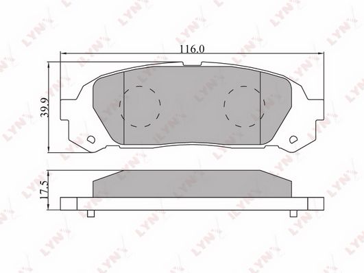 

Колодки тормозные задние подходит для TOYOTA Mark II/Chaser/Cresta 96-00 BD-7535