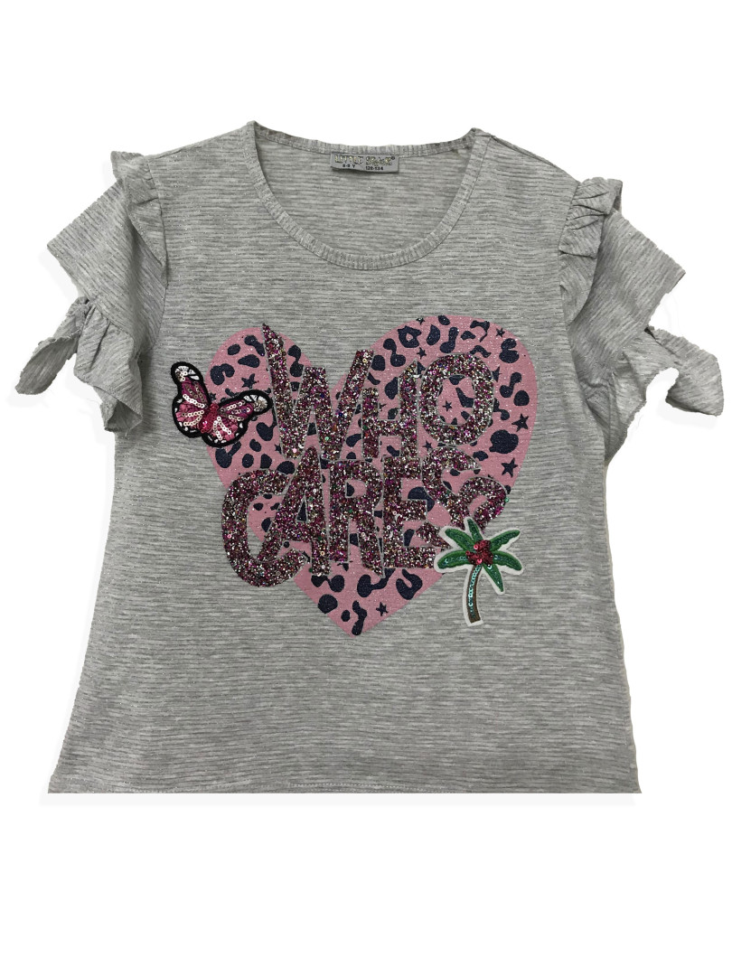 

Футболка Little Star Girls р. 140-146 Светло-Серый, 1169-YX (доставка из-за рубежа), 1169-YX