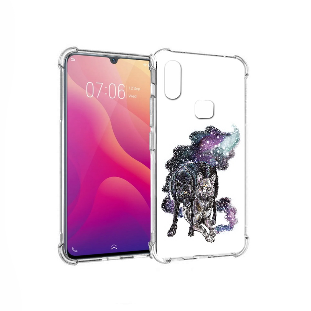 

Чехол MyPads Tocco для Vivo V11i звездные волки (PT119353.424.352), Прозрачный, Tocco