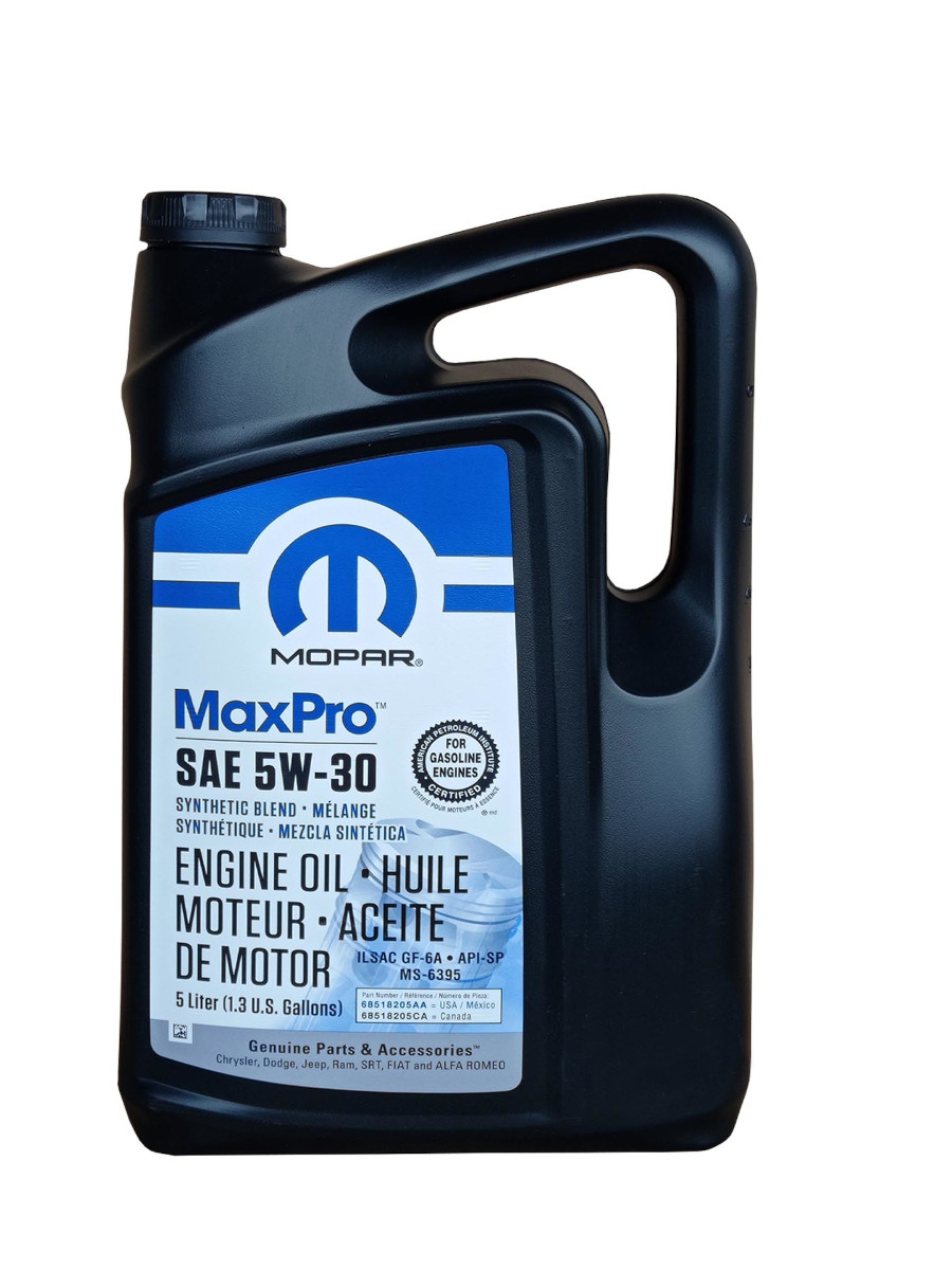 Моторное масло Mopar MaxPro AA 5W30 5л