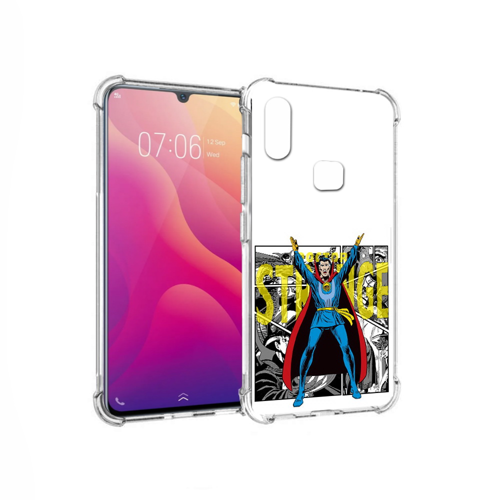 

Чехол MyPads Tocco для Vivo V11i доктор стренж комикс (PT119353.424.334), Прозрачный, Tocco