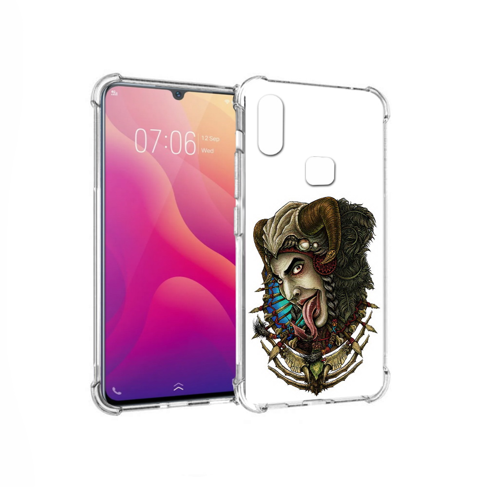 

Чехол MyPads Tocco для Vivo V11i длинный язык (PT119353.424.330), Прозрачный, Tocco