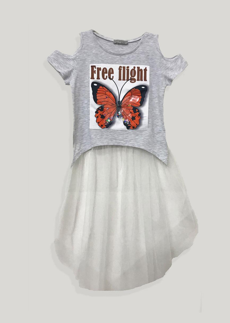 

Футболка Little Star Girls р. 164-176 Светло-Серый, 1127-YX (доставка из-за рубежа), 1127-YX