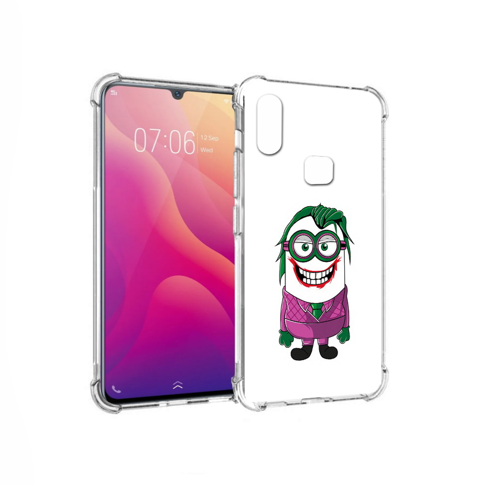 

Чехол MyPads Tocco для Vivo V11i джокер миньон (PT119353.424.322), Прозрачный, Tocco