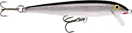 

Воблер Rapala Original Floater 4 г, 70 мм, S, 1 шт., Серый;черный, Original Floater