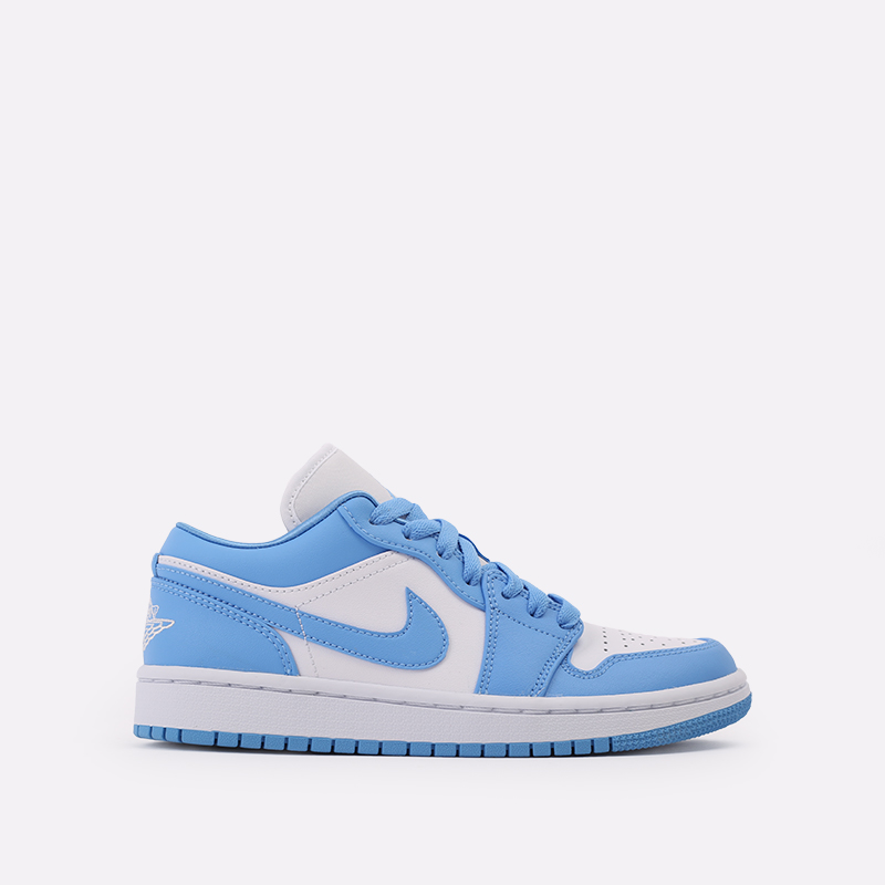 

Кеды женские Jordan WMNS 1 Low голубые 7 US, Голубой, WMNS 1 Low