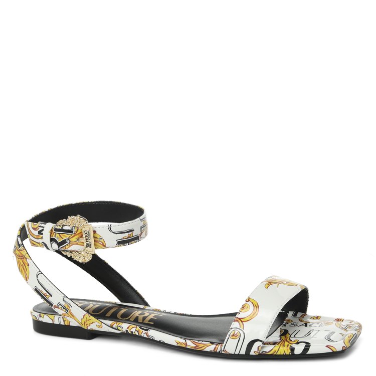 

Сандалии женские Versace Jeans Couture 74VA3S61 белые 40 EU, 74VA3S61