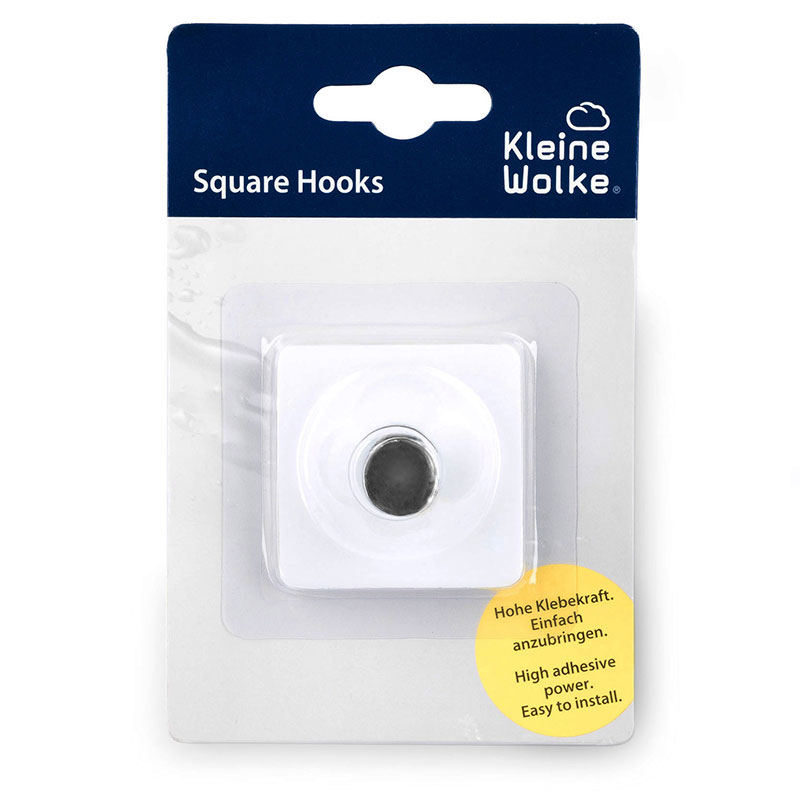 фото Крючок kleine wolke square hooks, серебряный