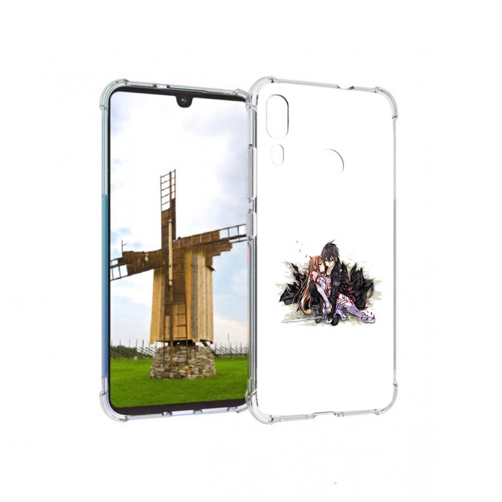 

Чехол MyPads Tocco для Motorola Moto E6 Plus аниме асуна (PT150579.352.222), Прозрачный, Tocco