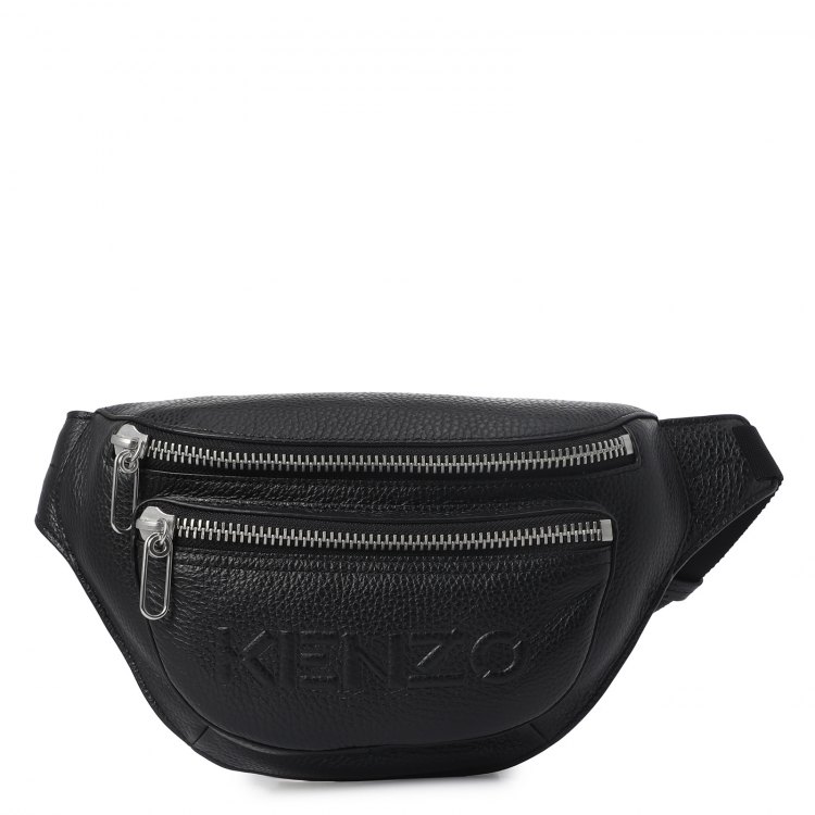 фото Поясная сумка мужская kenzo sa507 черная