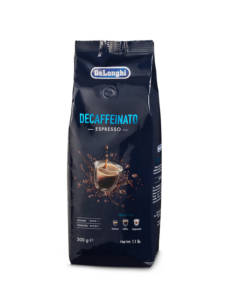 

Кофе в зернах De'Longhi DLSC607 DECAFFEIN 500г