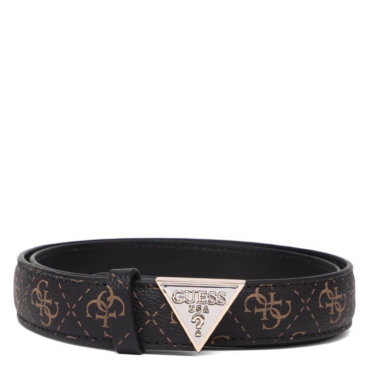 

Ремень женский Guess BW7850P3425 темно-коричневый, Черный, BW7850P3425