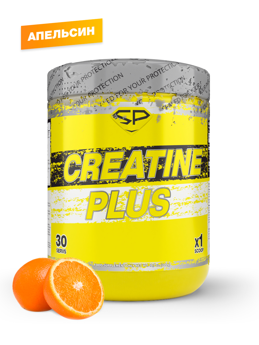 

Креатин моногидрат STEELPOWER CREATINE Plus, 300 гр, Апельсин, 201