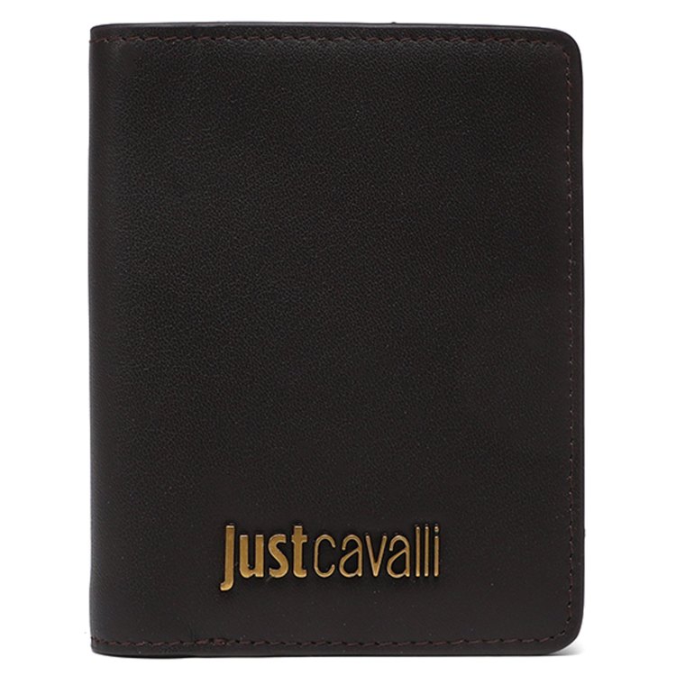 

Портмоне мужское Just Cavalli 75QA5PX2 темно-коричневое, Черный, 75QA5PX2