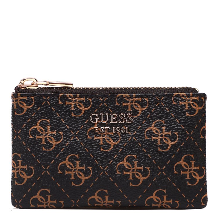 

Кредитница женская Guess SWQE8500340 темно-коричневая, Черный, SWQE8500340