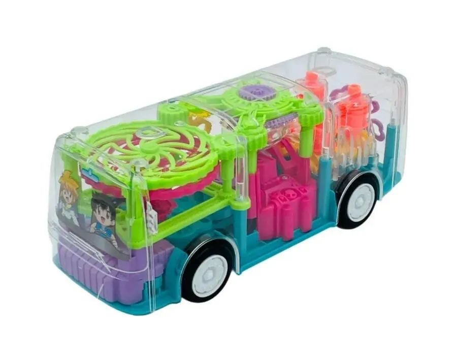 Интерактивная игрушка Gear Light Bus со световыми и музыкальными эффектами 01667 munchkin игрушка для ванны поймай светящуюся звезду catch
