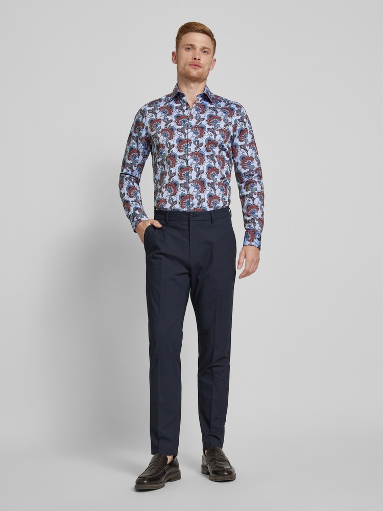 Рубашка мужская Olymp 209664 голубая 40 EU 10876₽