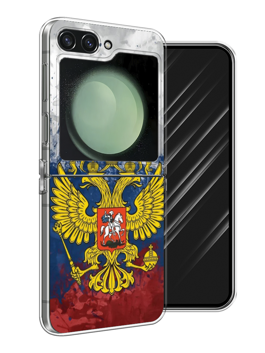 

Чехол Awog на Samsung Galaxy Z Flip 6 "РФ", Белый;синий;красный, 2109750-1