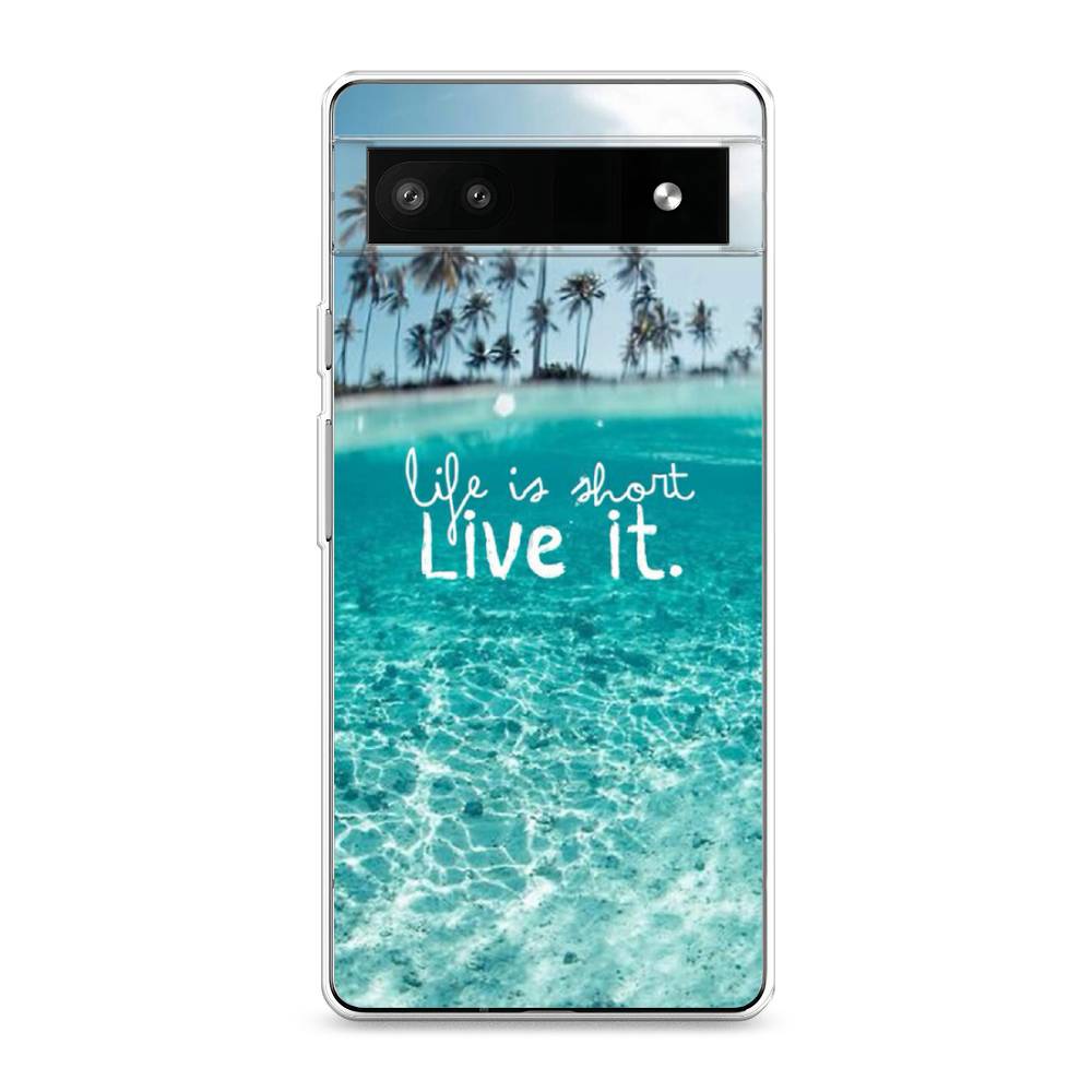 

Чехол Awog на Google Pixel 6A "Live it", Разноцветный, 271150-7