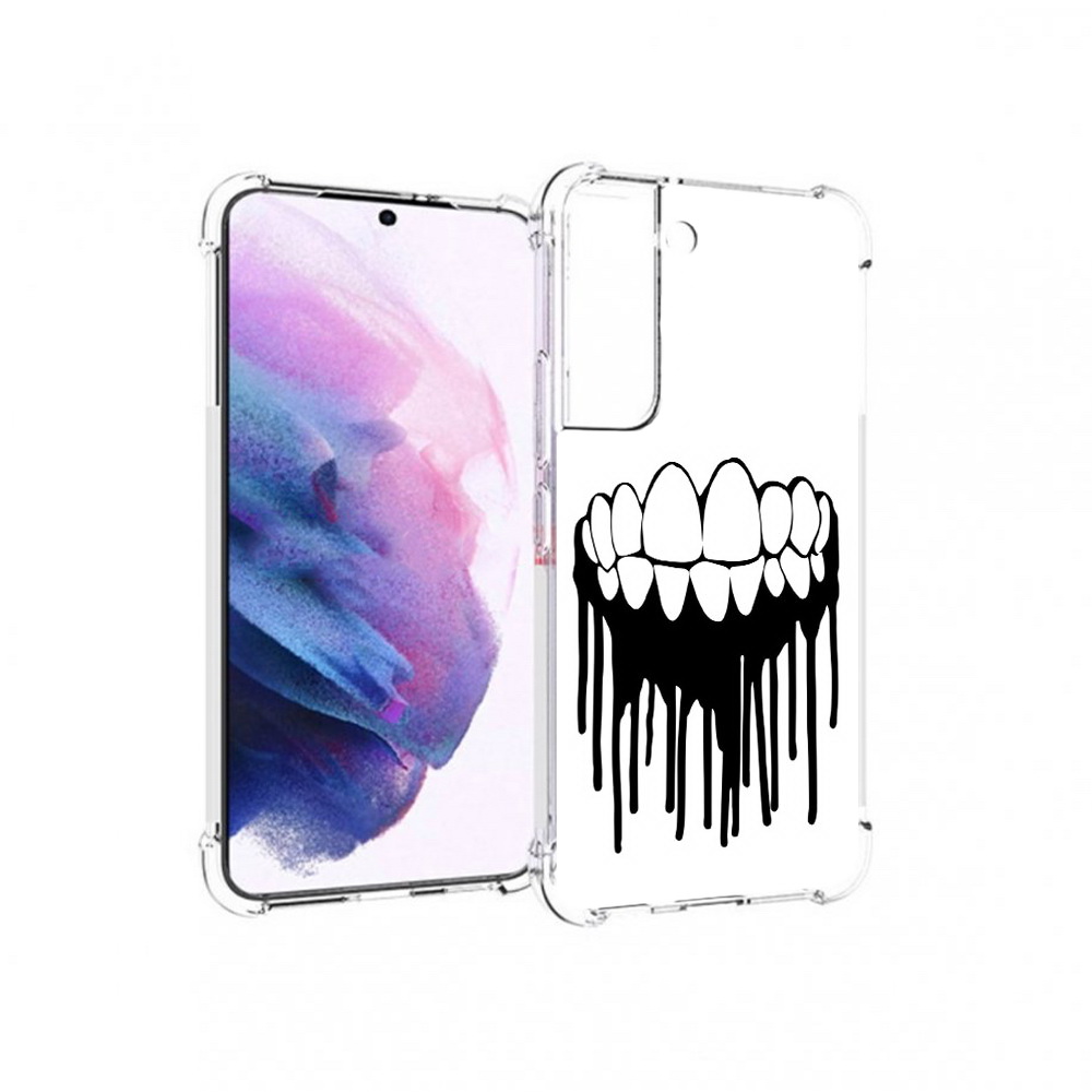 

Чехол MyPads Tocco для Samsung Galaxy S22 зубы (PT194926.508.372), Прозрачный, Tocco
