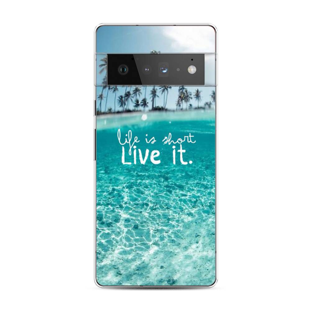 

Чехол Awog на Google Pixel 6 Pro "Live it", Разноцветный, 270950-7