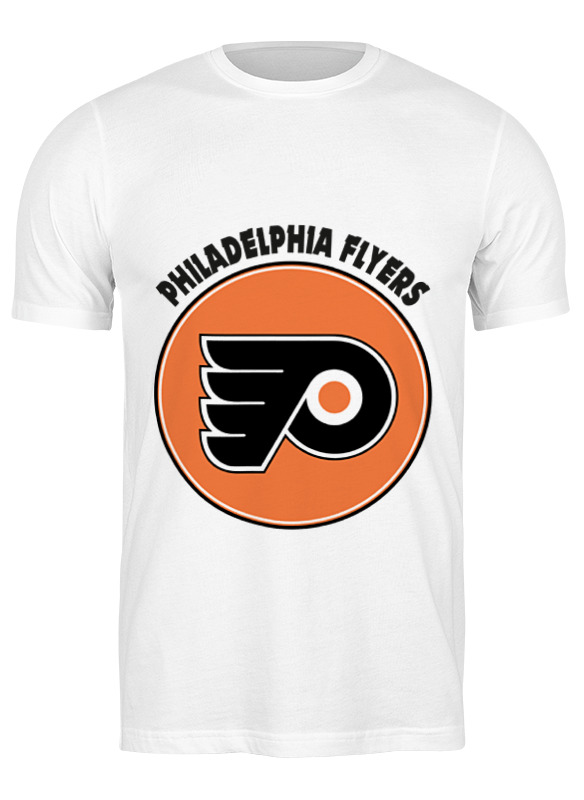 

Футболка мужская Printio Philadelphia flyers белая S, Белый, Philadelphia flyers