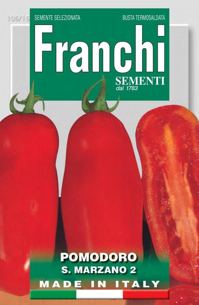 

Семена томата С.Марзано 2, Franchi Sementi, Италия, С.Марзано 2