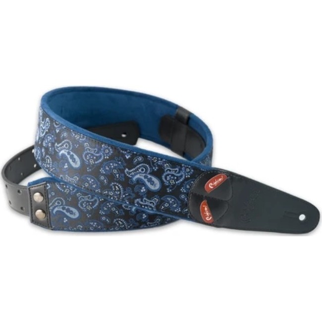 

Ремень для гитары RightOn Straps 8401070100140 Steady Mojo Paisley Blue, Синий, 8401070100140 Steady Mojo Paisley Blue