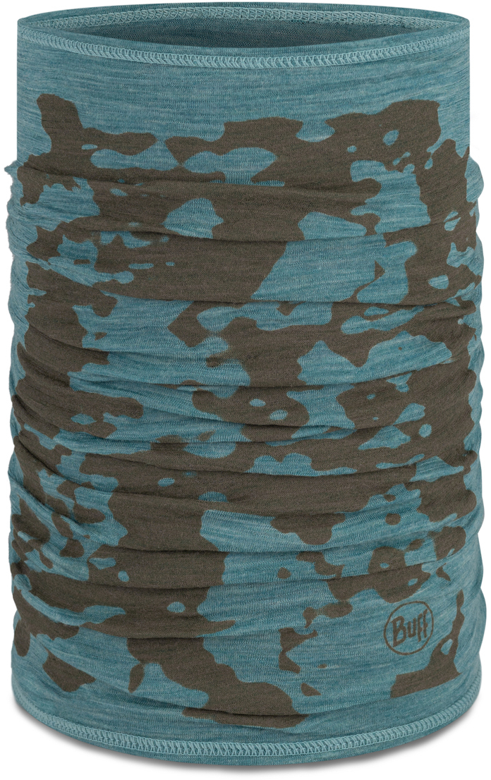 

Шарф-труба Buff Merino Lightweight Prints Usty Multi, Голубой, Wool lightweight