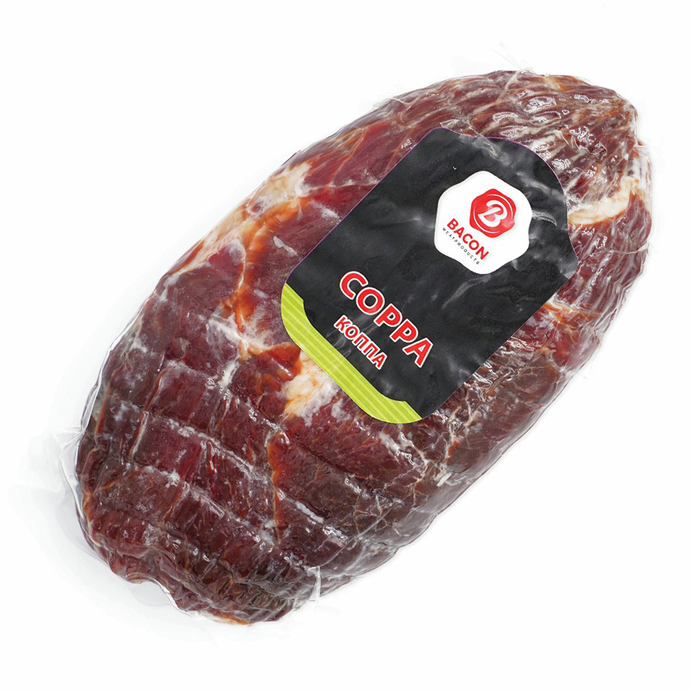 

Коппа свиное Bacon сыровяленое