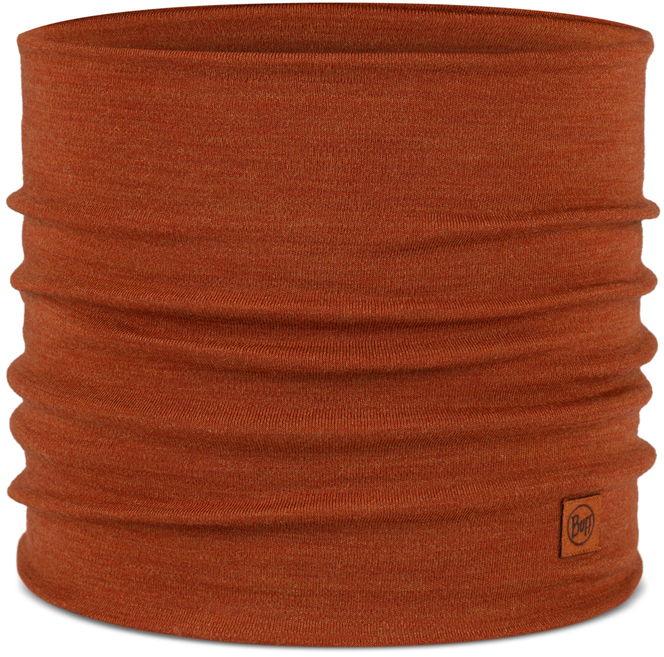 

Шарф-труба Buff Merino Heavyweight Solid Cinnamon, Оранжевый, Wool heavyweight