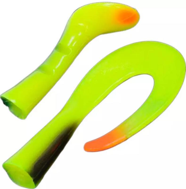 Силиконовый хвост Abu Garcia Svartzonker McHybrid Spare Tail Chartreuse