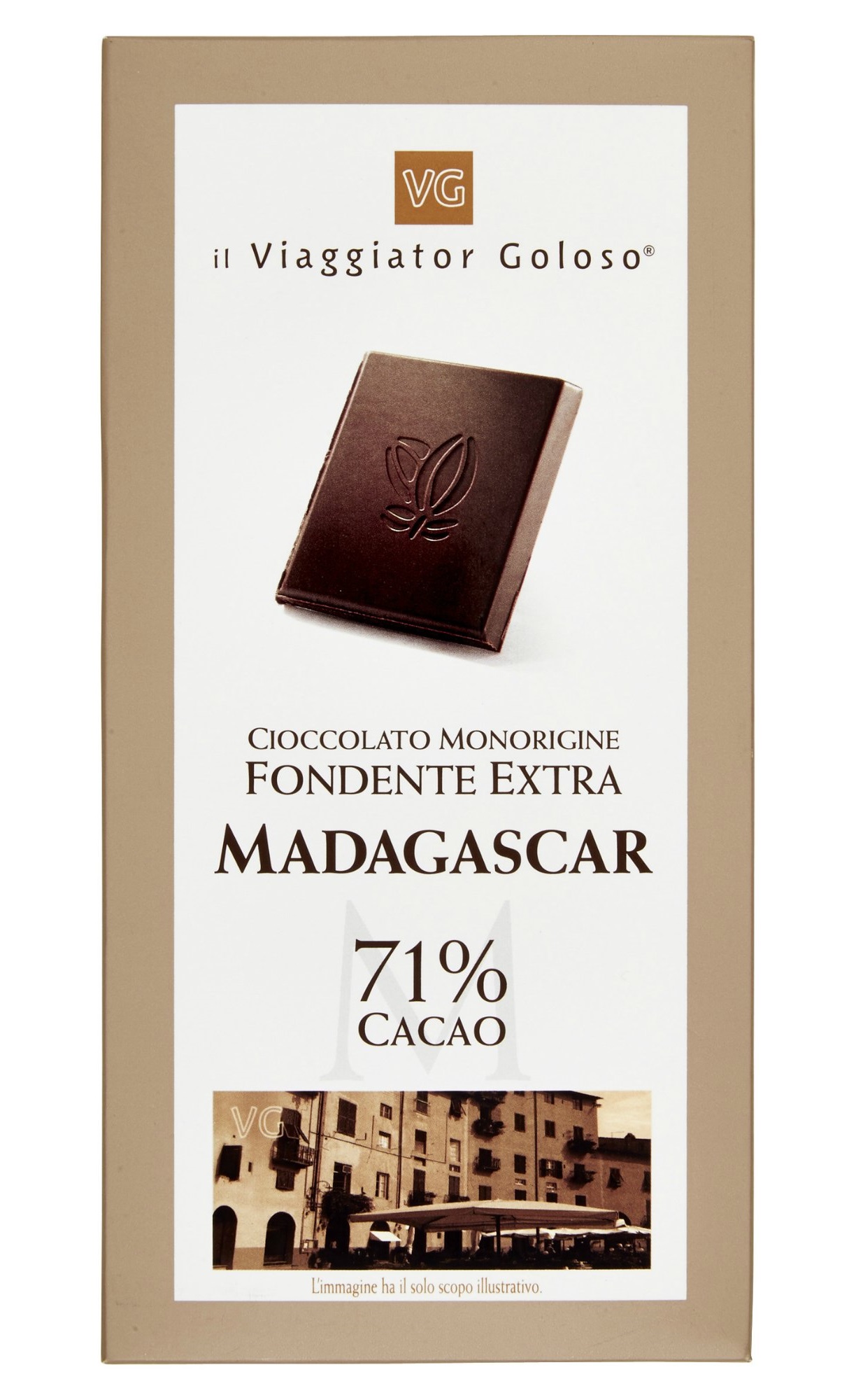 Плитка Il Viaggiator Goloso Мадагаскар темный шоколад 100 г