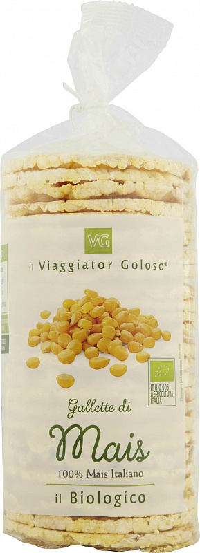 

Галеты il Viaggiator Goloso кукурузные 120 г