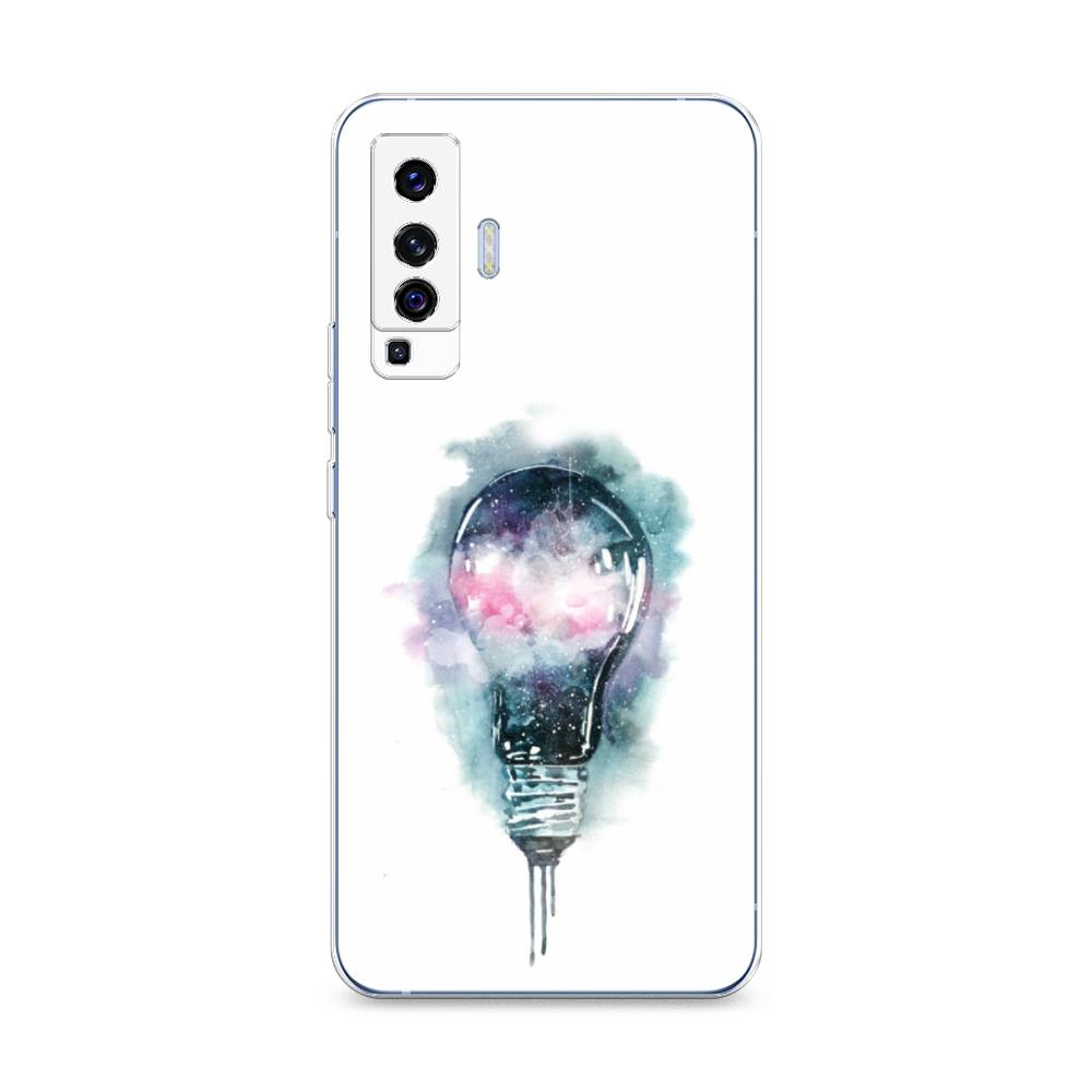 

Чехол на Vivo X50 "Волшебная лампа", Белый;серый, 262250-4