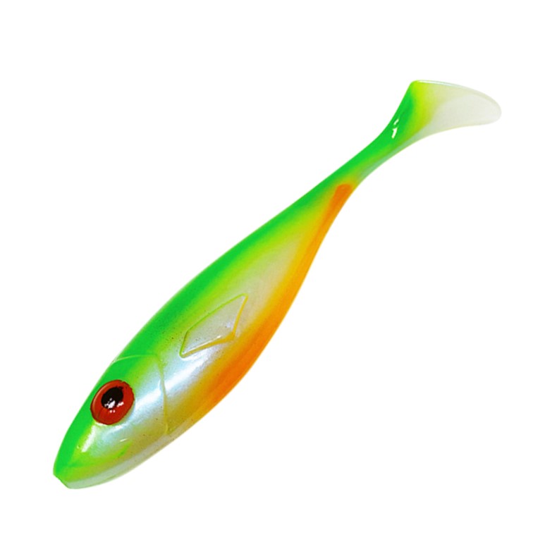 

Приманка силиконовая Gator Gum 22см #IrishUV, Зеленый;желтый;оранжевый;белый;красный, Gum