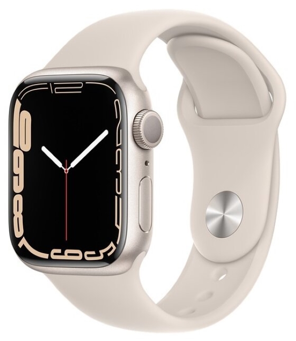 Смарт-часы Apple Watch Series 8 45mm Starlight Aluminium Sport S/M