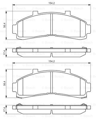 

Колодки дисковые п.Ford Explorer 4.0/4.9 95> 0 986 424 656 =571 02=FDB1129=222546