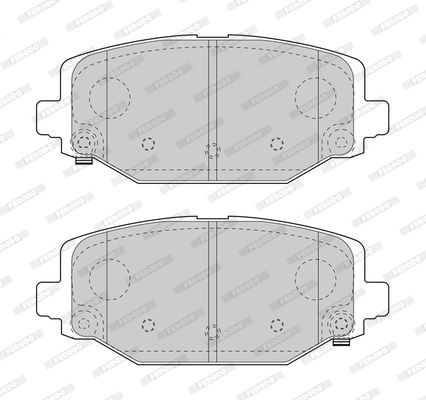 

Колодки зад. CHRYSLER GRAND VOYAGER V 07-15/DODGE JOURNEY/FIAT FREEMONT