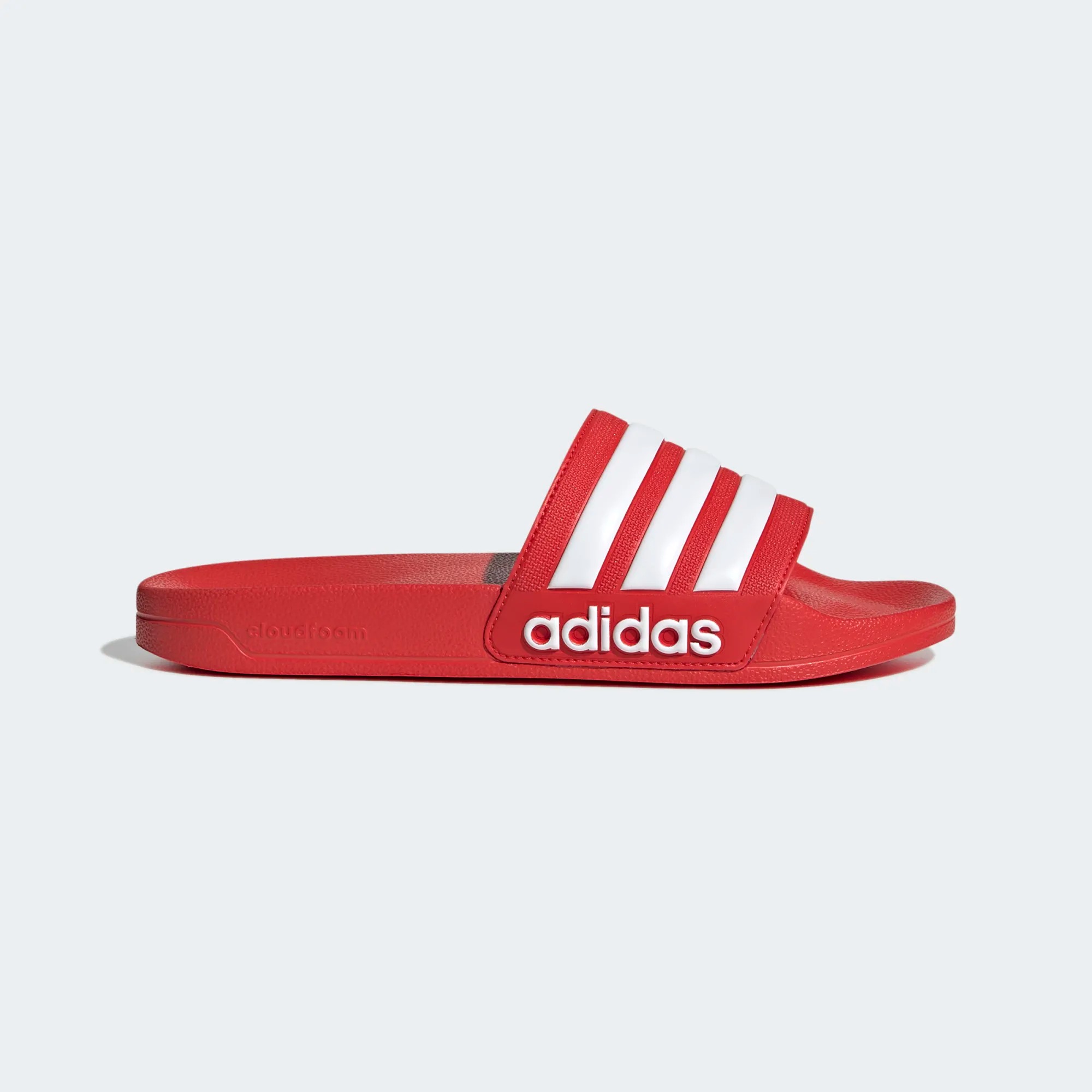 фото Шлепанцы мужские adidas adilette shower красные 13 uk