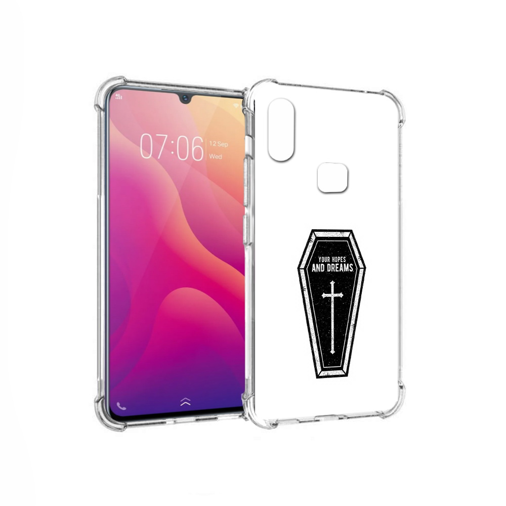 

Чехол MyPads Tocco для Vivo V11i гроб с мечтами (PT119353.424.299), Прозрачный, Tocco