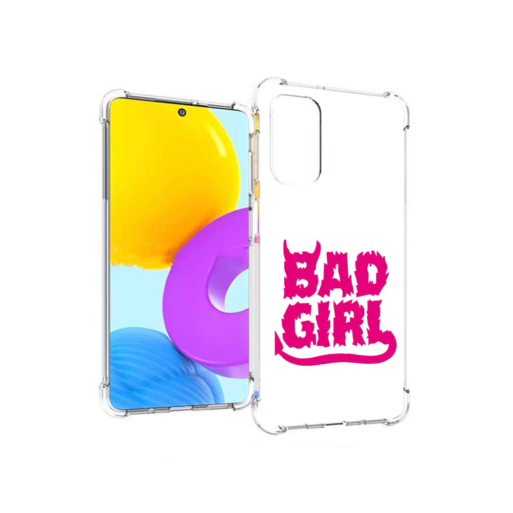 

Чехол MyPads Tocco для Samsung Galaxy M52 5G плохая девочка (PT226932.542.545), Прозрачный, Tocco