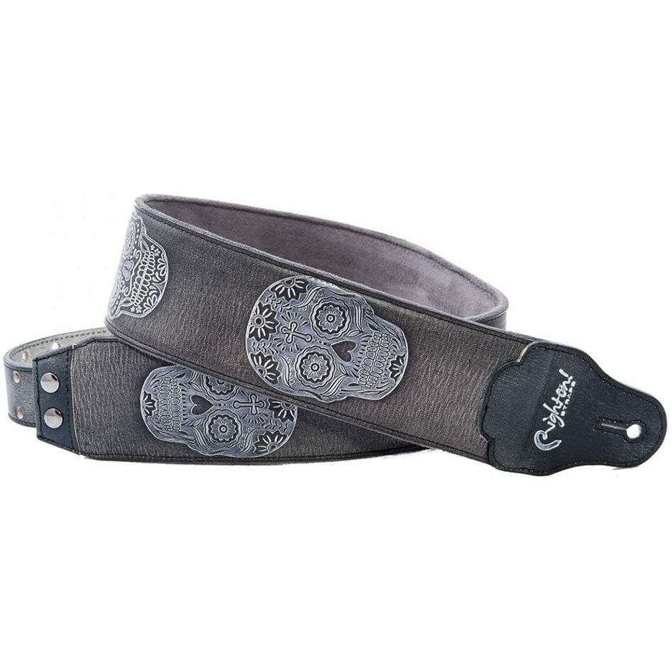 Ремень для гитары RightOn Straps 8401050080707 On Leathercraft Sugar Black 7658₽