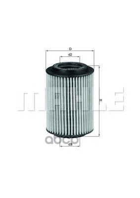 

Фильтр масляный Mahle/Knecht ox347d