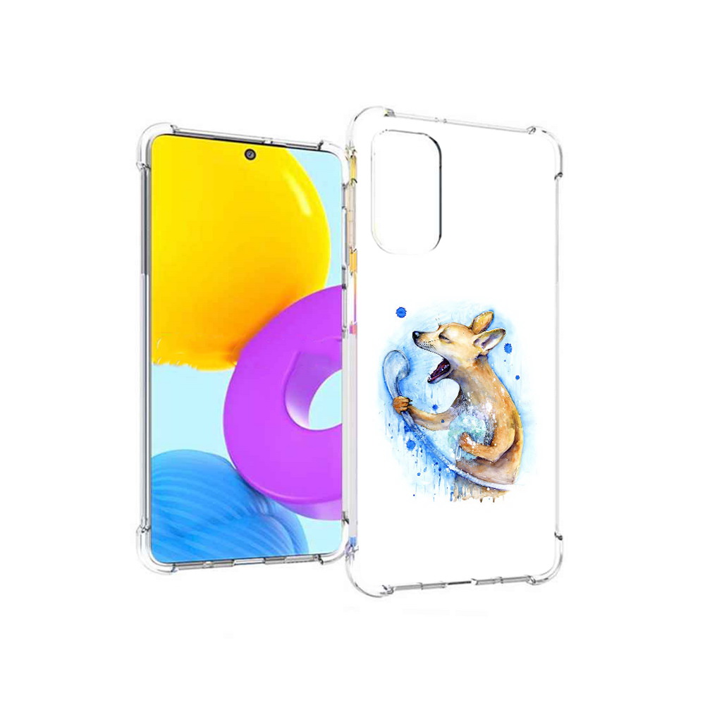 

Чехол MyPads Tocco для Samsung Galaxy M52 5G пение в душе (PT226932.542.537), Прозрачный, Tocco