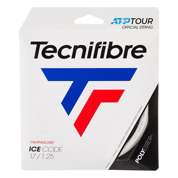 фото Струна для тенниса tecnifibre 12m ice code 04gic, white, 1.25